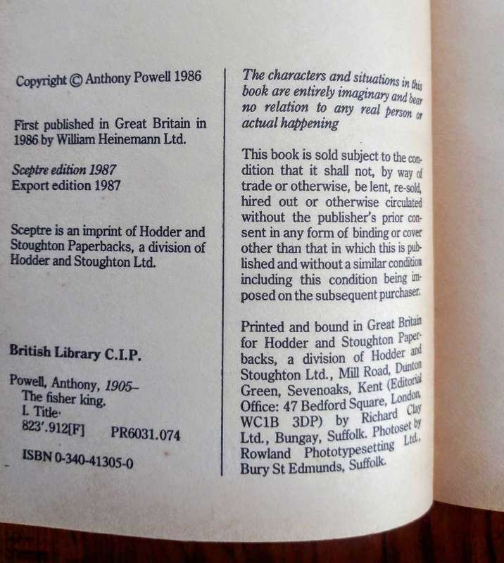 The Fisher King by Anthony Powell