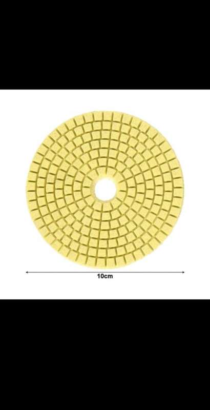 10pcs 4 Inch Diamond Polishing Pads Set Wet Dry Polishing Pad Kit
