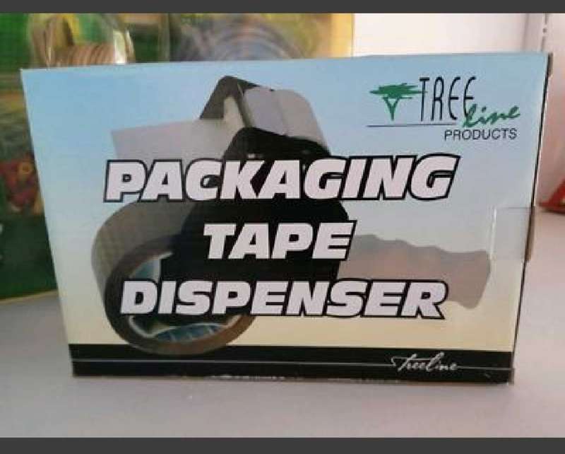 Packaging gun and tape