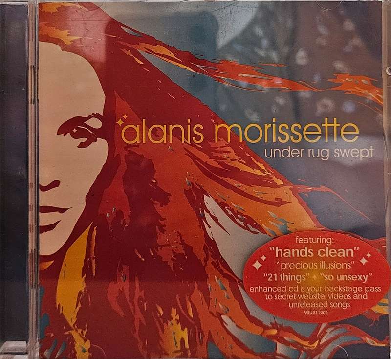 Alanis Morissette under rug swept   26