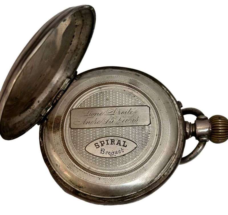 Spiral Brequet Pocket watch highly  sought after