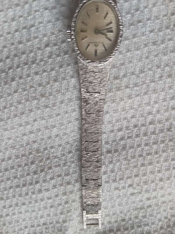 Vintage Bucherer Sterling Silver Ladies Wrist Watch