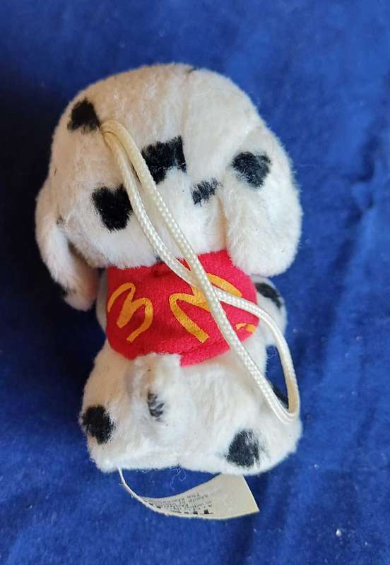The dog Mcdonalds soft toy