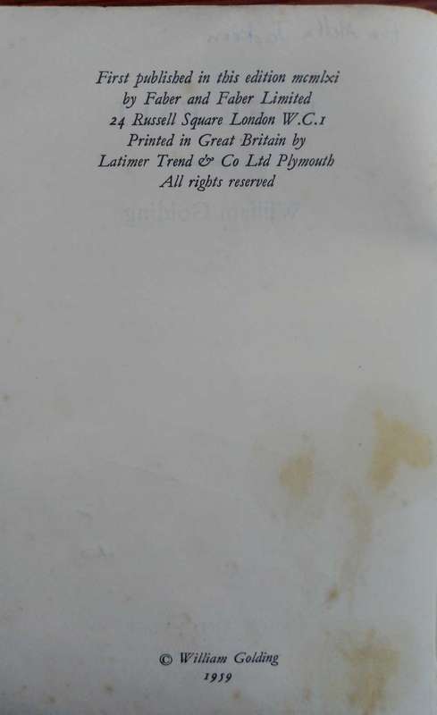 Free Fall by William Golding