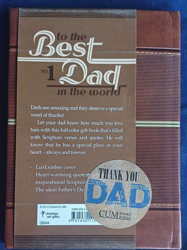 To the best dad in the world