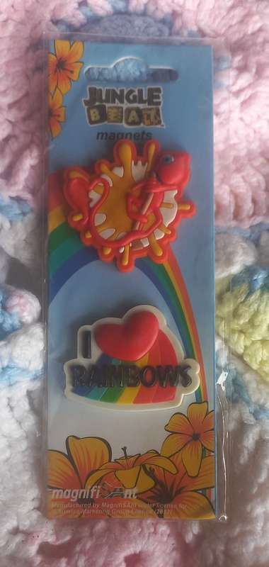 Jungle Beat fridge magnets x 2