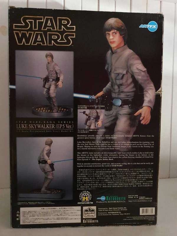STAR WARS LUKE SKYWALKER KOTOBUKIYA VINYL MODEL KIT FIGURE