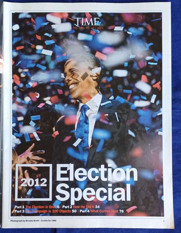Time magazine November 19, 2012