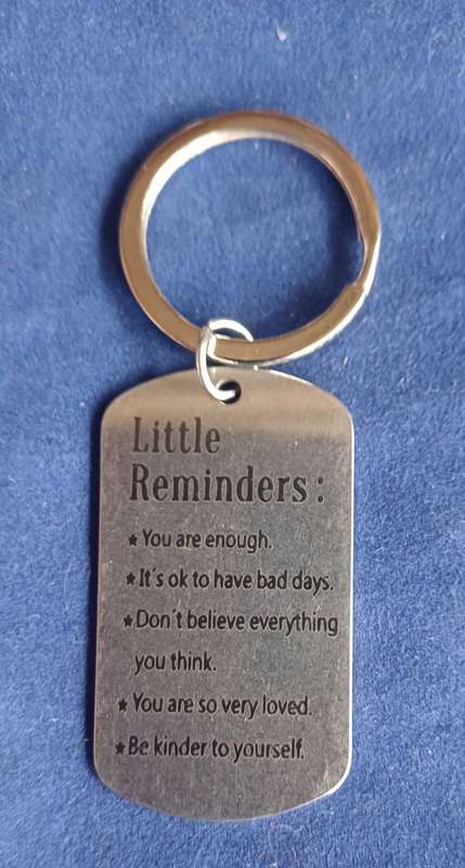 Little reminders keyring