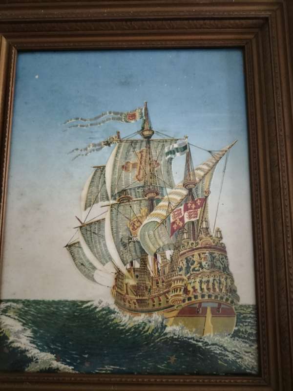 Pair of Framed Clipper Ship Prints