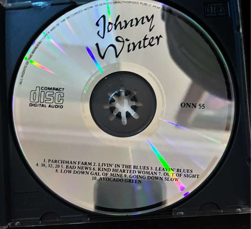 Johnny Winter CD (ONN55)