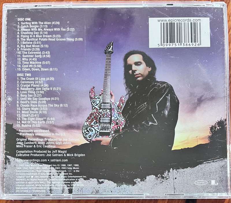 The Electric Joe Satriani - The Anthology (2CD) 5138692000