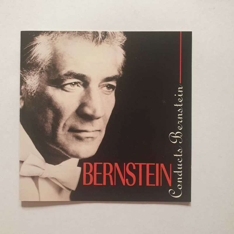 CD - BERNSTEIN CONDUCTS BERNSTEIN - USA IMPORT - 2000 - 6107