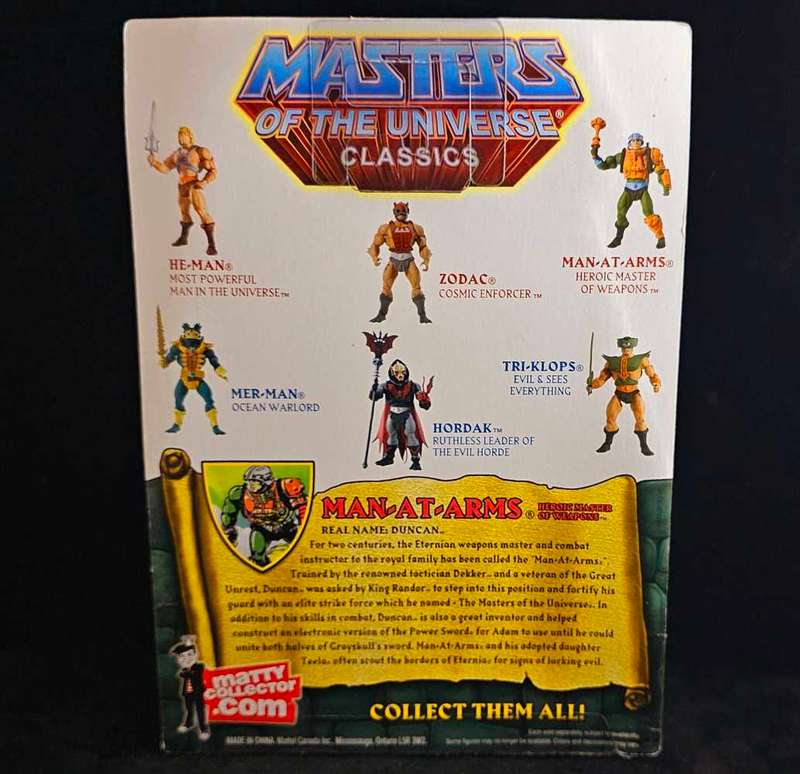 Mattel Masters of the Universe Classics Man-At-Arms (MOTUC)