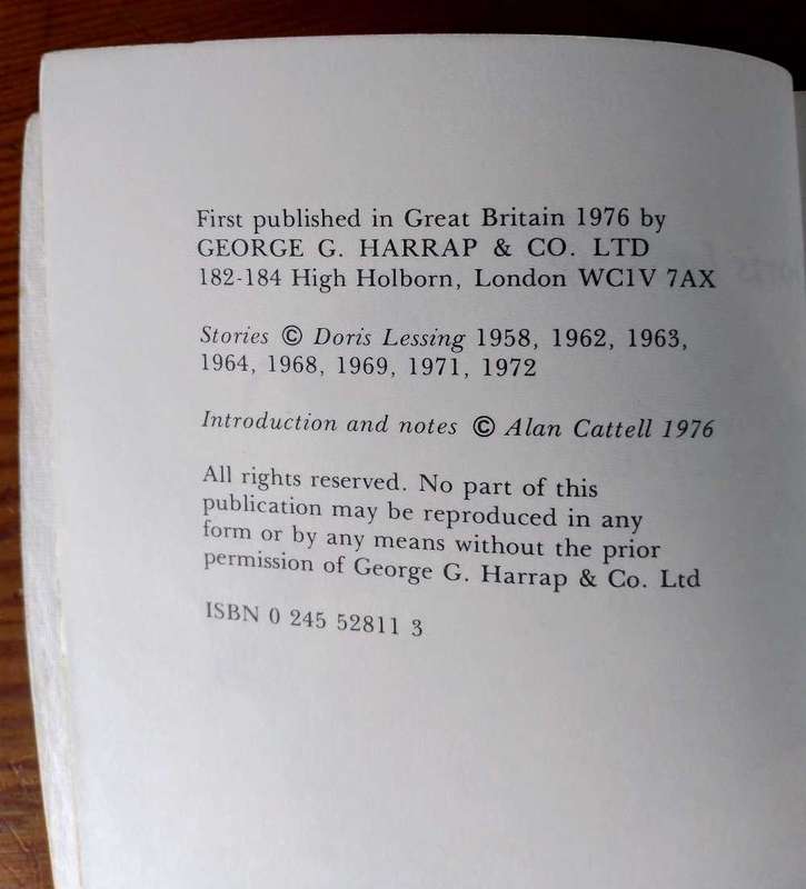 Doris Lessing (The Pegasus Library)