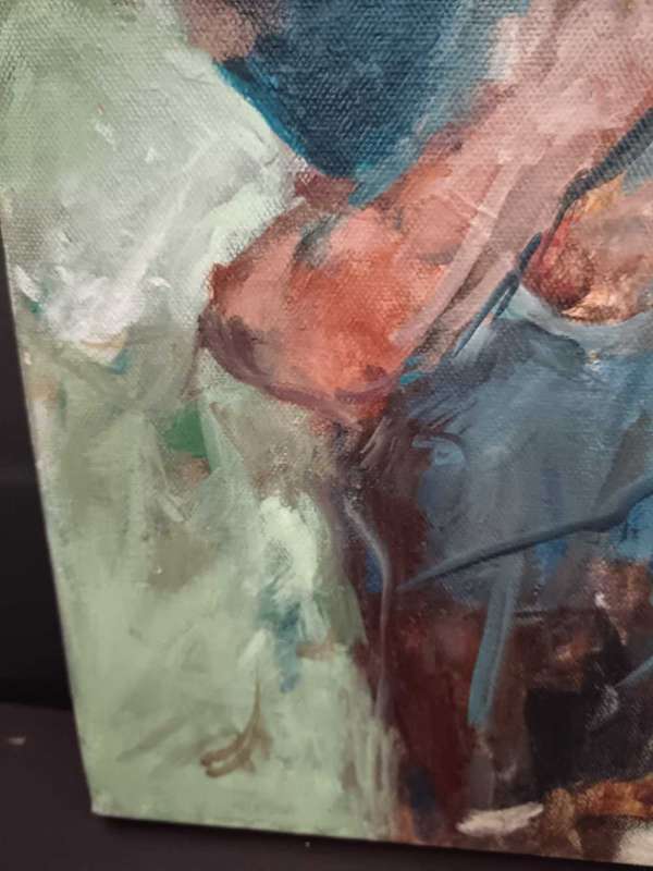 Painting by Mollie Striebel Pottery Studio 2