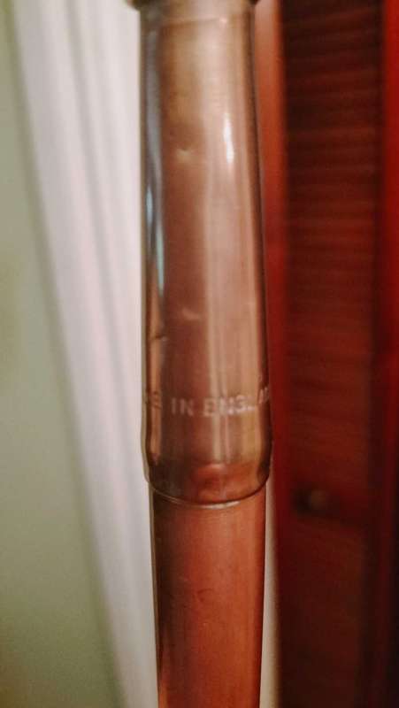 Large Antique Victorian Copper Hunting Horn
