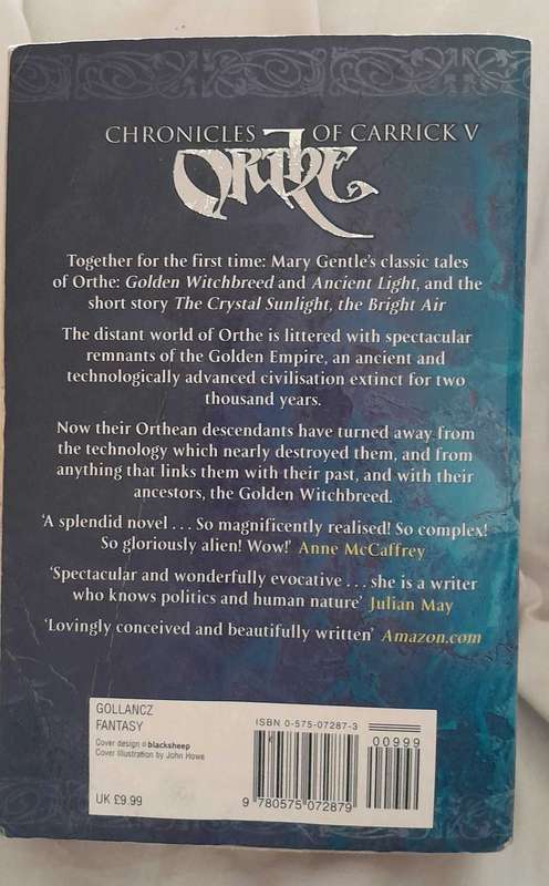 Chronicles of Carrick v Orthe-Mary Gentle