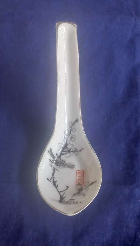Chinese soup spoon