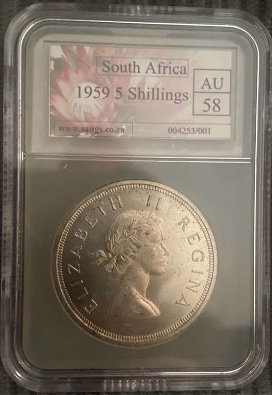 1959 South Africa Five Shilling