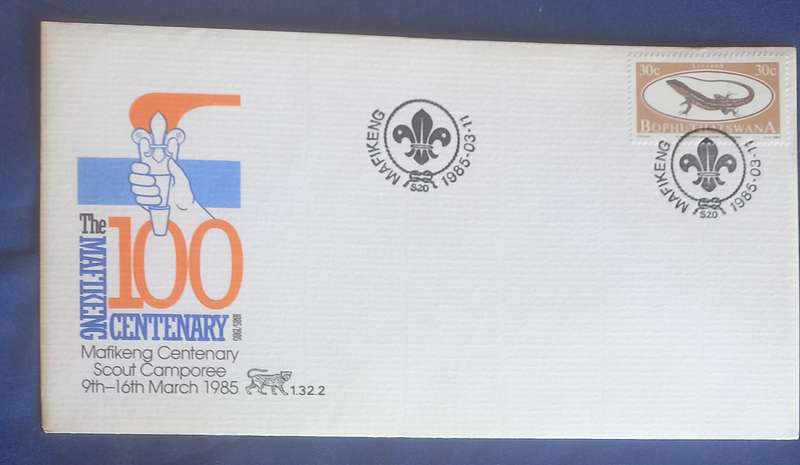 First day envelope - Mafikeng centenary