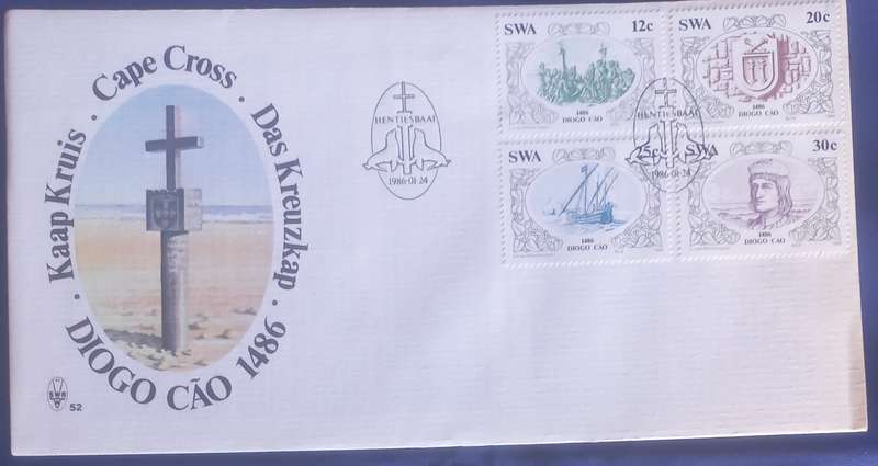 First day envelope - Cape Cross SWA