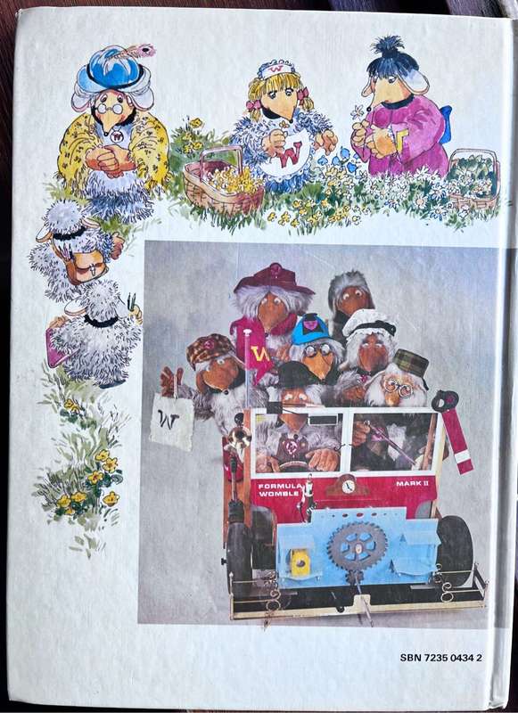 The Wombles Annual 1978 - hardcover vintage book