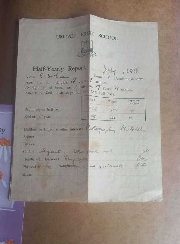 2 x Books with vintage newspaper clippings