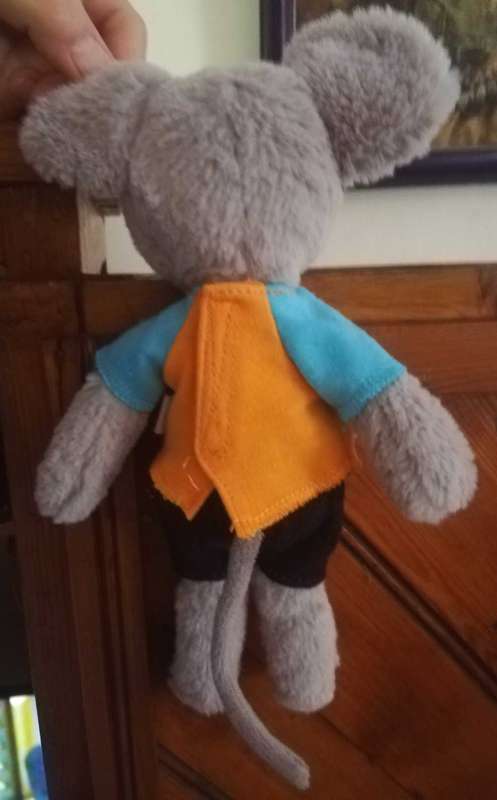 House of Mouse. Teenie is a super soft Depesche plush mouse toy. 27cm