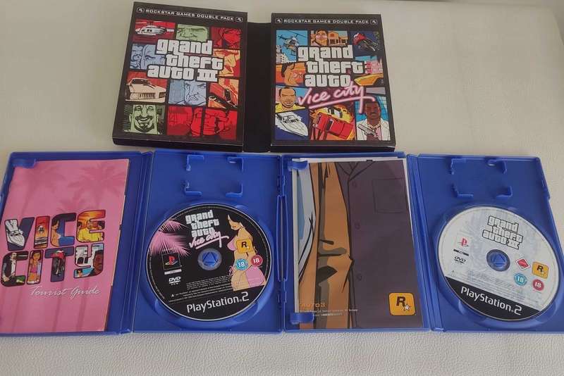 Grand Theft Auto Double Pack Ps 2 PAL