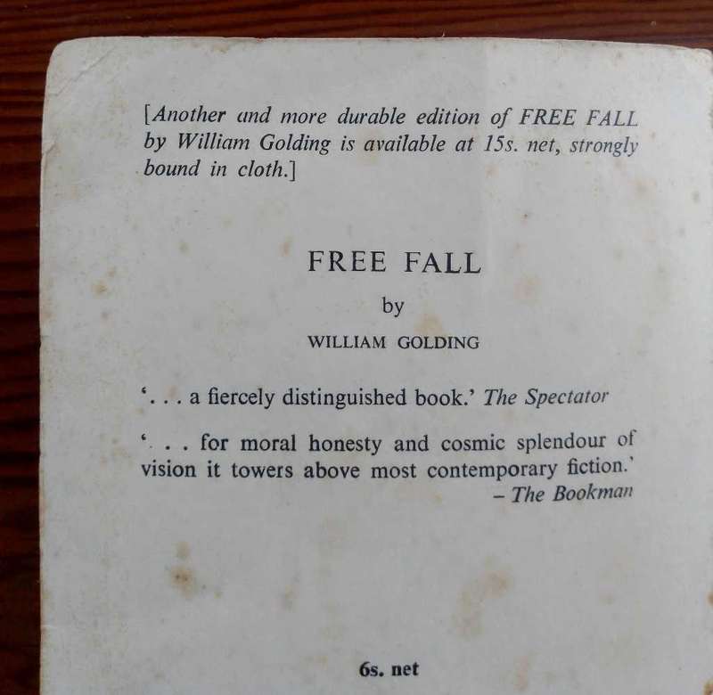 Free Fall by William Golding