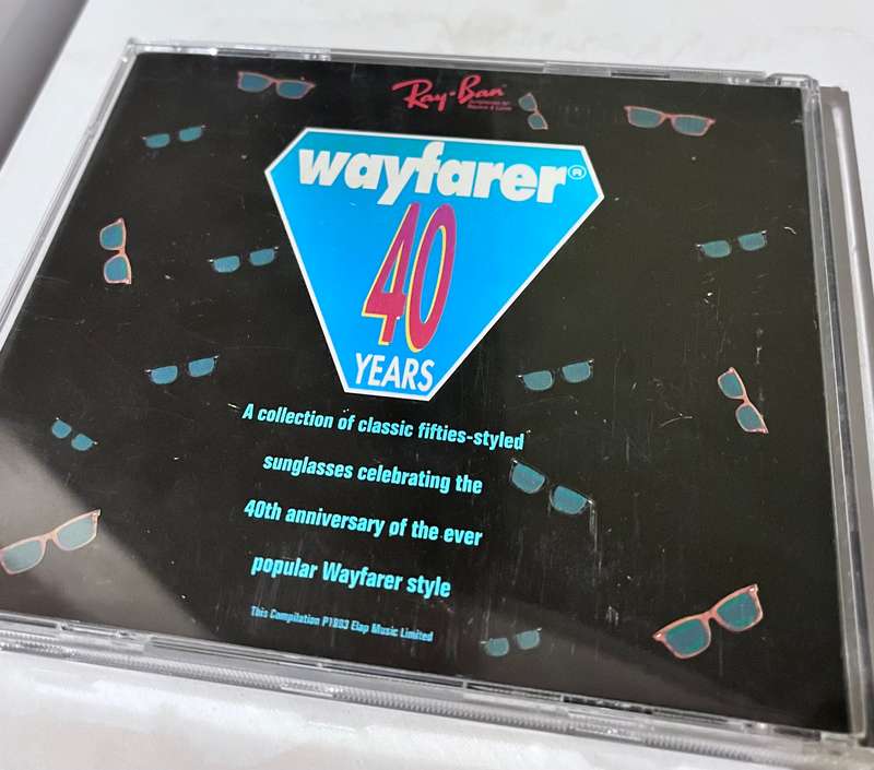 (CD) Ray-Ban Wayfarer 40-year anniversary: hits from 50s (1993)