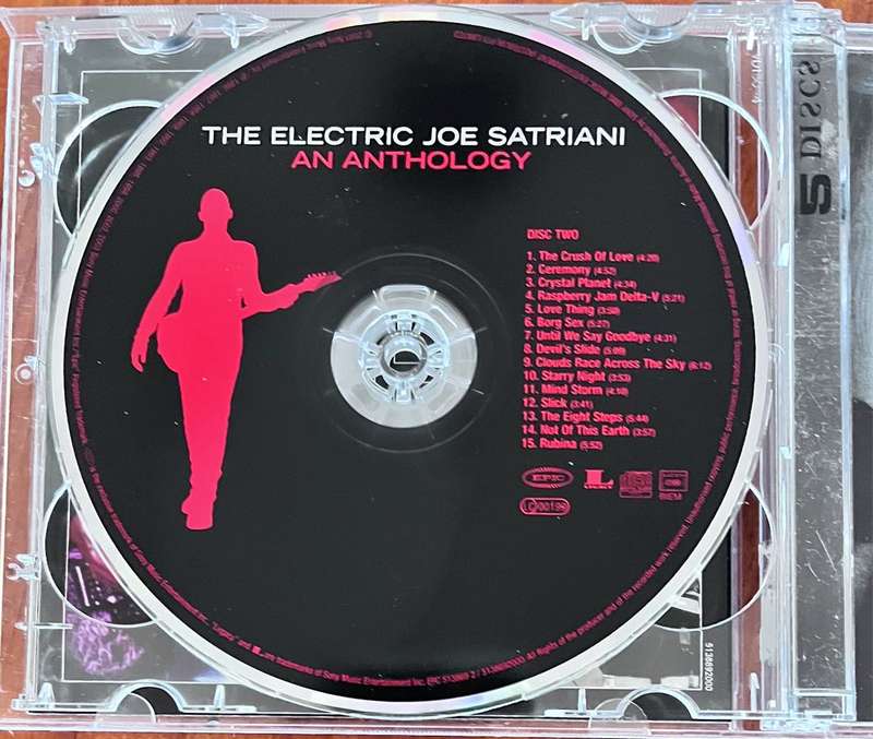 The Electric Joe Satriani - The Anthology (2CD) 5138692000