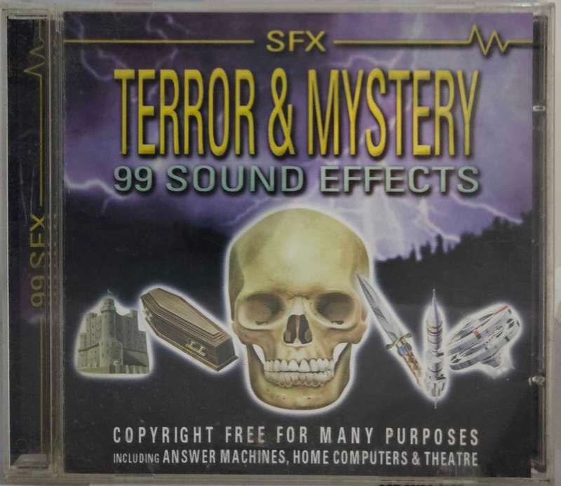 SFX Terror & Mystery 99 sound effects. 1708