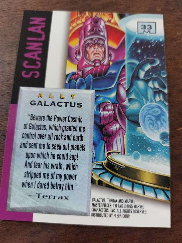 Marvel Masterpieces #33 Galactus