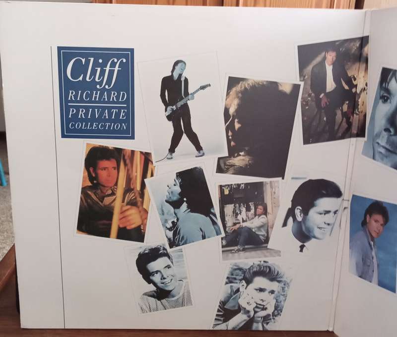CLIFF RICHARD - PRIVATE COLLECTION LP VINYL RECORD - DOUBLE ALBUM