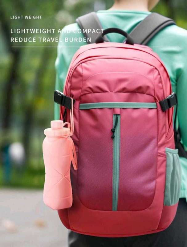 Silicone Foldable Water Bottle - 600ML