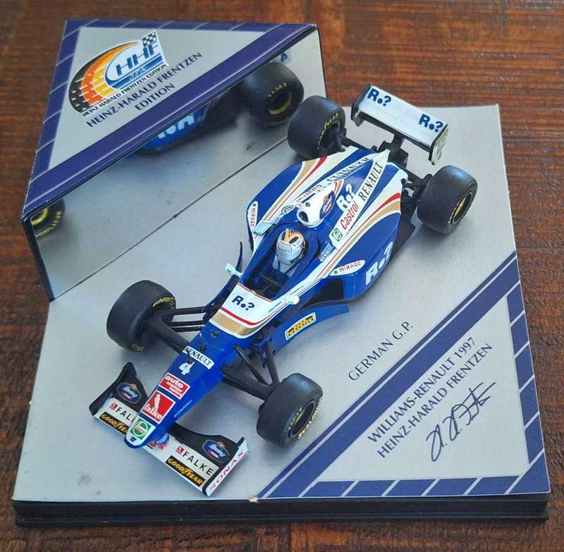 Set of Two Onyx Heinz Harald Frentzen Models