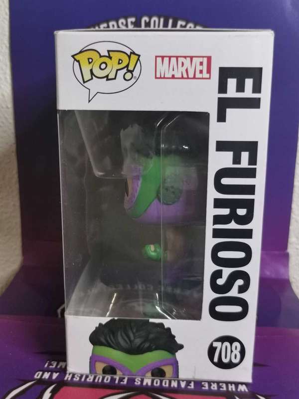 The Hulk funko pop, as a mucho Libre