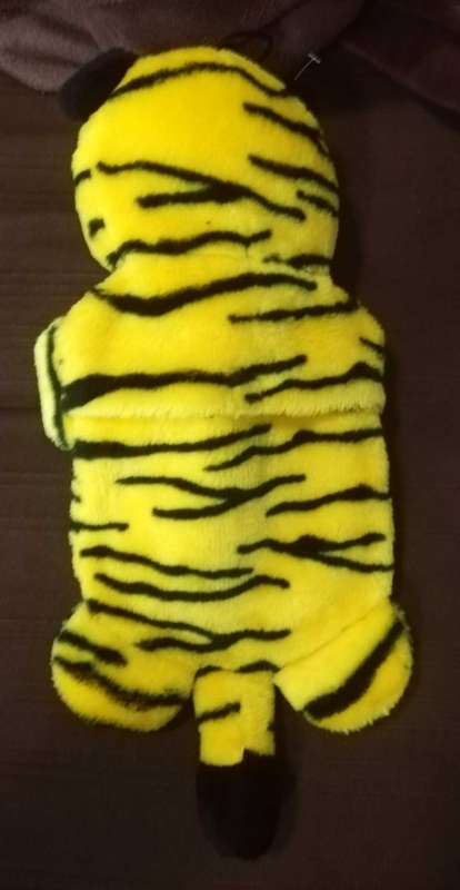 Sasha the Tiger. A warm water bottle plush toy. 40cm.