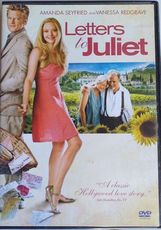 Letters to Juliet dvd