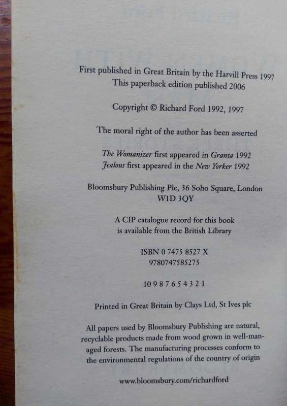 Women With Men by Richard Ford