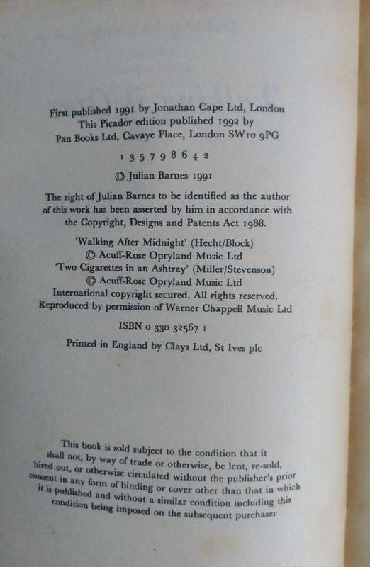 Talking It Over by Julian Barnes