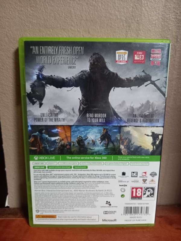 Middle Earth Shadow Of Mordor