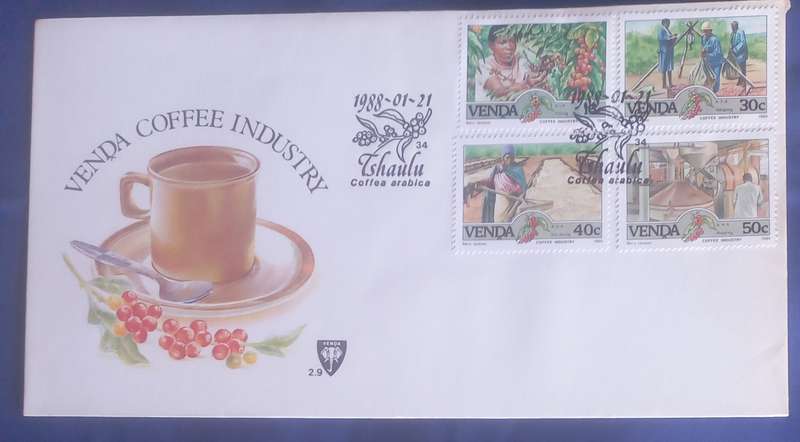First day envelope - Venda coffee industry