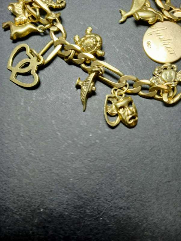 9ct Gold Charm Bracelet
