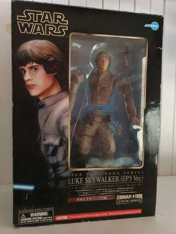 STAR WARS LUKE SKYWALKER KOTOBUKIYA VINYL MODEL KIT FIGURE