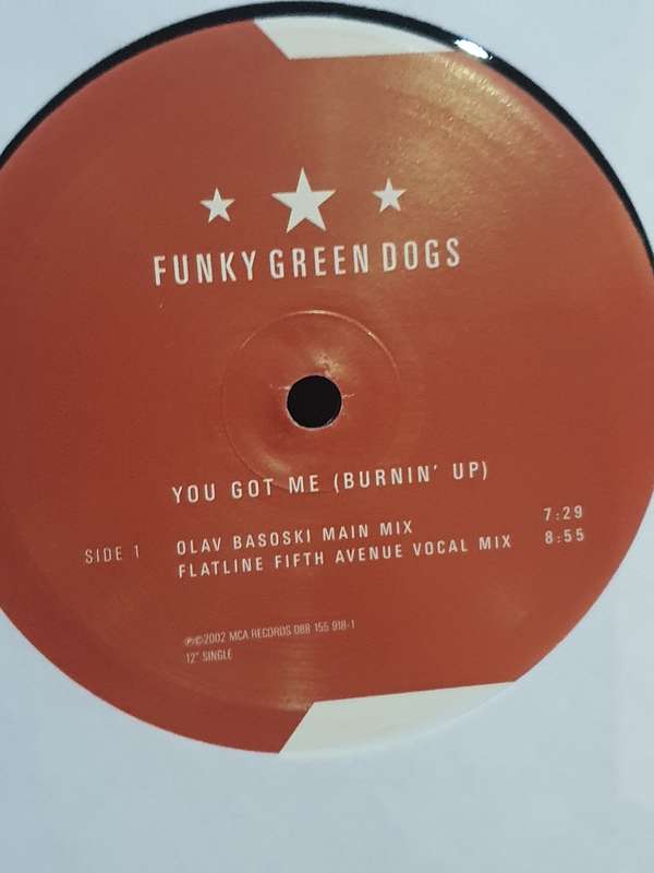 Funky Green DogsYou Got Me Burning Up12` Single, Import