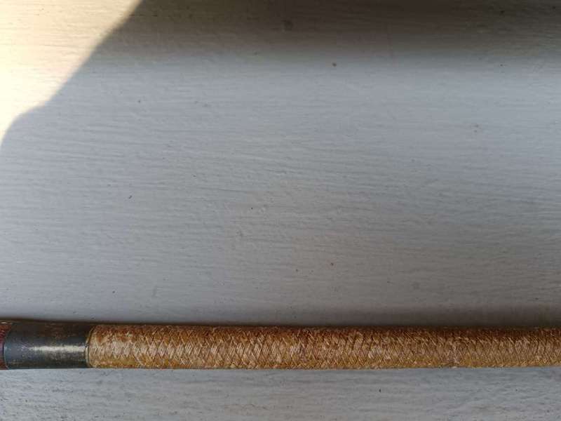 Antique Riding Crop with Antler Handle
