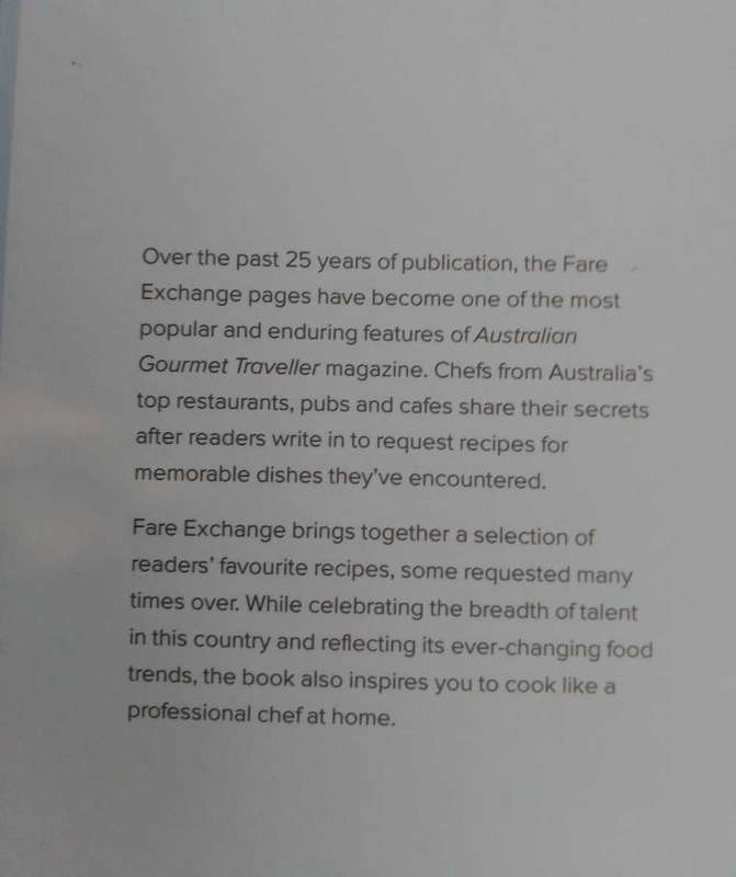 Gourmet Traveller: Fare Exchange
